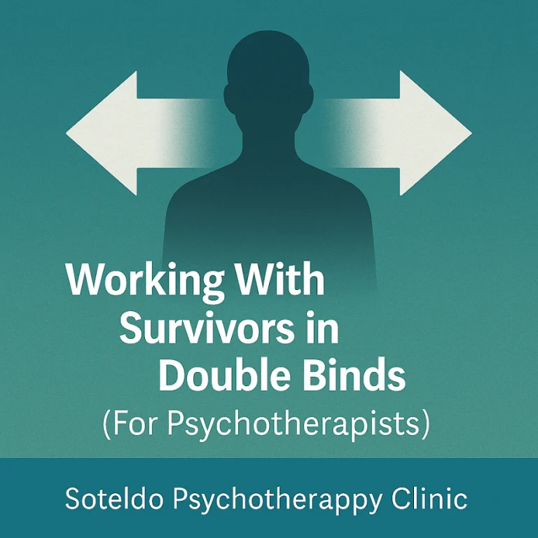 Illustration representing psychological double binds and conflicting demands.