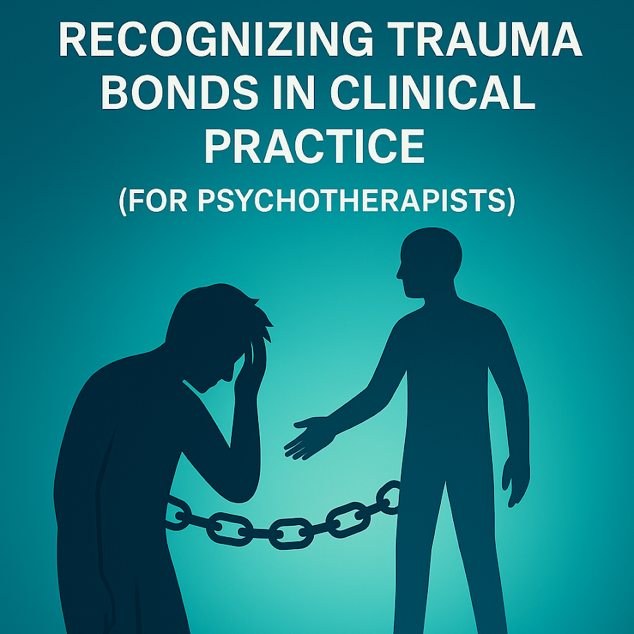 Illustration representing trauma bonds and relational attachment dynamics.