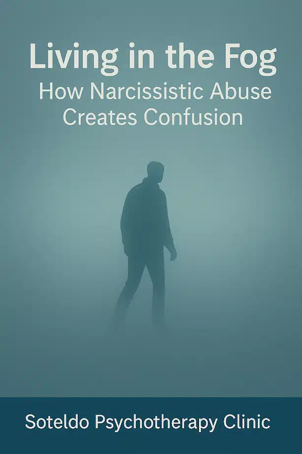 Illustration representing confusion and loss of clarity caused by emotional manipulation.