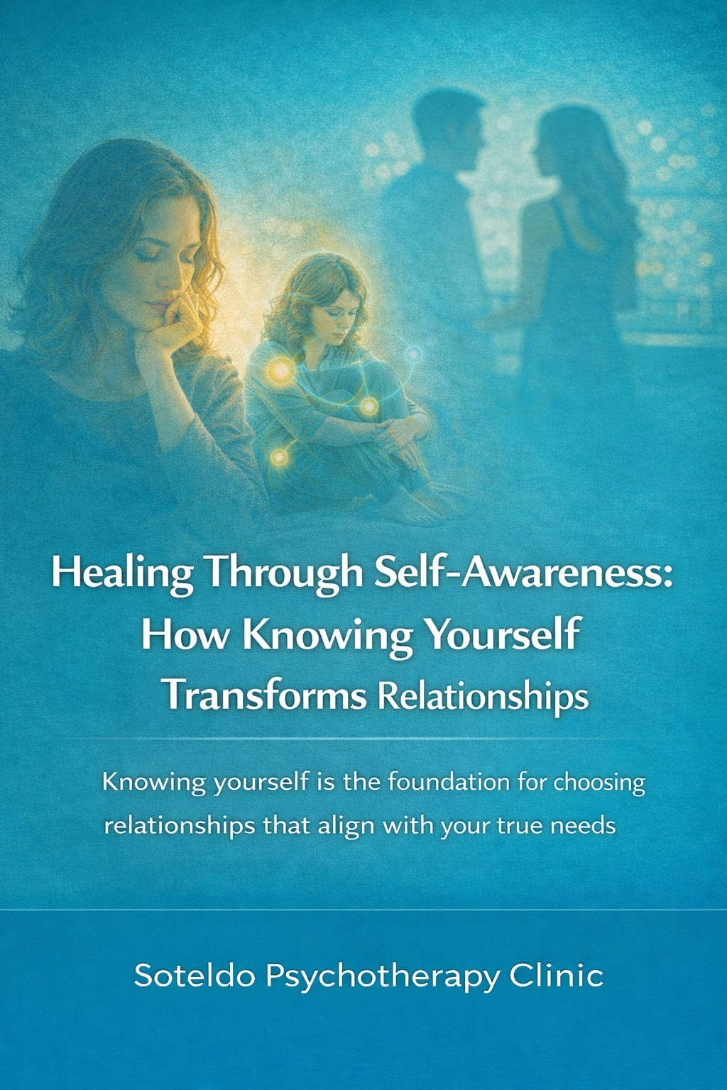 Illustration representing healing through self-awareness and understanding how self-knowledge improves relationships