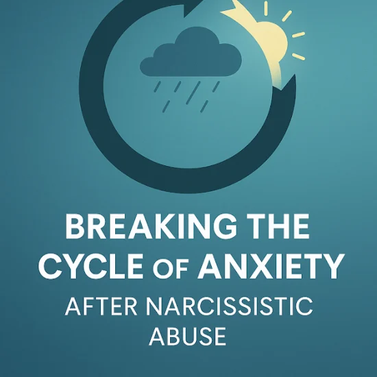 Illustration representing breaking cycles of anxiety and emotional recovery.