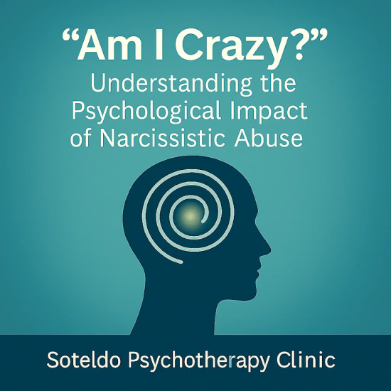 Illustration representing confusion and psychological impact associated with narcissistic abuse.