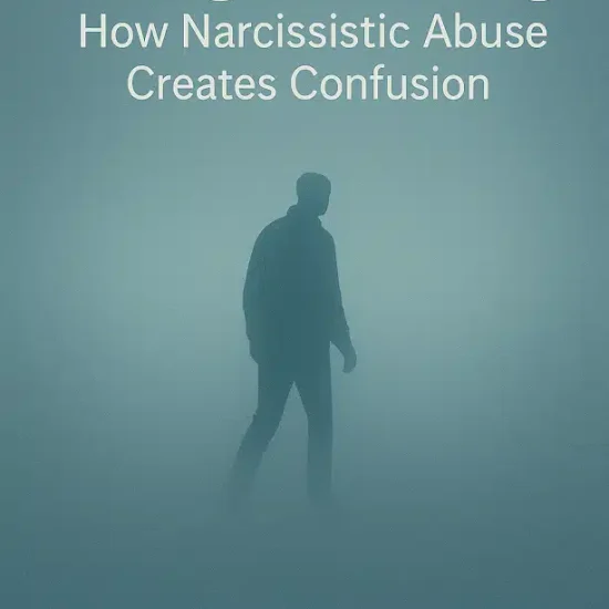 Illustration representing confusion and loss of clarity caused by emotional manipulation.